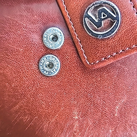 Valentina Genuine Italian Leather Wallet - Brown - Picture 9 of 10